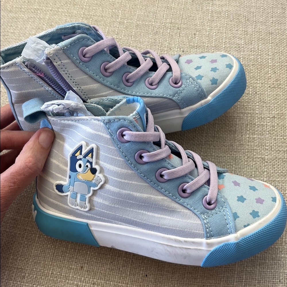 Bluey - Kids High-Top Sneakers - Size 11 - Picture 2 of 5